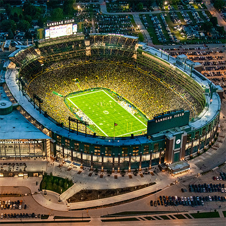 Crestron Creates Advanced Lighting Control System for Iconic Lambeau Field